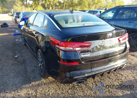 2020 Kia Optima Sx Turbo z USA, uszkodzony, nr VIN 5XXGW4L2XLG451344